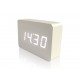 LED木製アラームクロック（薄い）