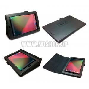 Nexus 7用ケースGoogleタブレット革のスタンドカバー
