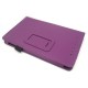Nexus 7用ブラックケースGoogleタブレット革のスタンドカバー