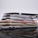 Samsung Galaxy SIV S4 i9500用アルミ合金バンパー・ダイヤモンド付き（5色可選）