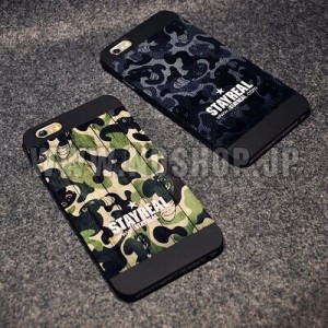 iPhone6/6s/6Plus/6sPlus、iPhone5/5s、iPhone4/4sカモフラージュ保護カバー　スクラブケース