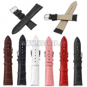 Apple Watch（38mm、42mm）ワニ柄本革バンド　人気腕周り