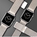 Apple Watch の単体バンド　ステンレススチールメッシュを織り込み