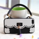 新入荷cliche（クリシェ）ハンドバッグ型TPUケースfor　iphone6s/6sPlus　チェーン付き