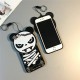 BIGBANG　GDクマ　熊　ネックストラップ付きのiphone7、iphone6ケース