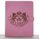 Juicy Couture正規品　ipad2/3/4/Mini超薄型休眠保護レザーケース